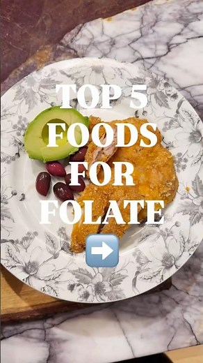 Top foods for FOLATE 🥇