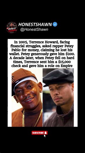 Terrence Howard Asked Petey Pablo for 200–Years Later He Sent15,000 and an ‘Empire’ Role#viral