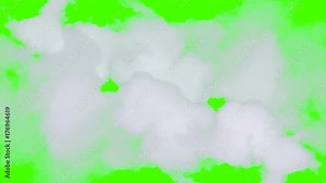 beautiful white haze on all sides. These are great for special effects and motion graphics. / light smoke, green screen