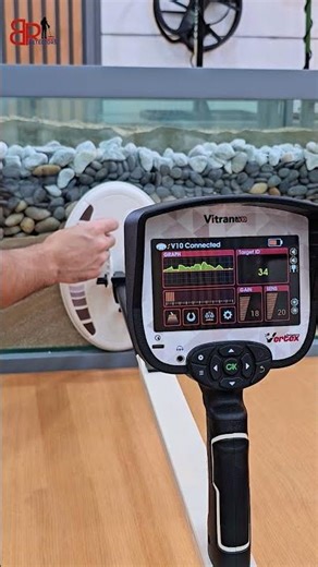 Vitran VX10 Gold Detector | Tiny Gold Nugget Test on metal detector