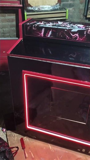 Arcade Machine with Neon Lights ⚡🎮#ArcadeMachine