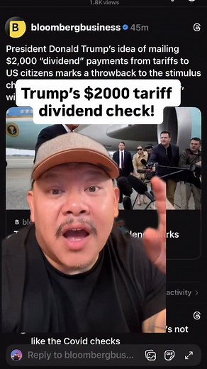 56K views | $2,000 “tariff dividend” checks? I love the idea, but...