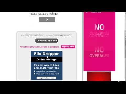 How to download files from File Dropper