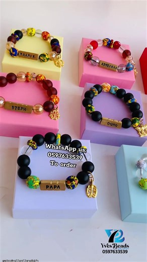 Customized beaded bracelets available in wholesale & retail #beadedbracelets #customizedbeadedbracelet #braceletsinghana customized bead bracelet in Ghana customized bead bracelets ghana customized bead customized bead bracelet original customized bead bracelet customized bead bracelet for men ghana customized hand bead how to make customized bead bracelet customized bead bracelet for females customized bead bracelet for males Customized bead bracelet in Accra