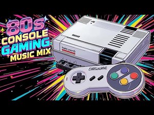 80s Retro Console Gaming Music Mix | Classic Chiptune & Arcade Music | Chill & Gaming Sessions