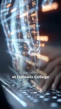 Data Science and Analytics Diploma Learn the cycle of Data certified with DataWiz College. #shorts