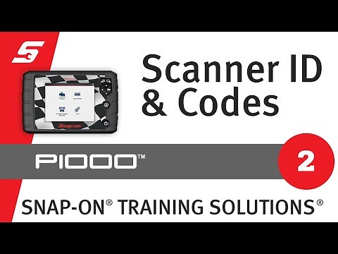 Vehicle ID & Codes: P1000™ (Pt. 2/7) | Snap-on Training Solutions®