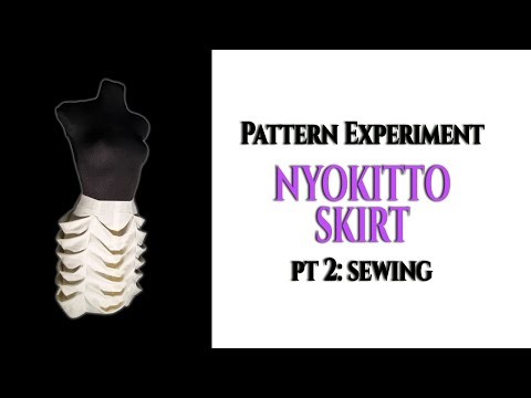 Nyokitto Skirt Inspired by Pattern Magic, part 2