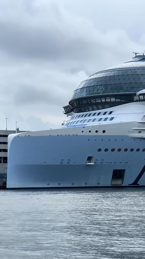 The upcoming advanced cruise ship in the world #interesting | Chris