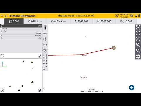 Trimble Siteworks - Creating Lines