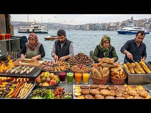 Inside Istanbul's Old Streets! Turkish Street Food Tour