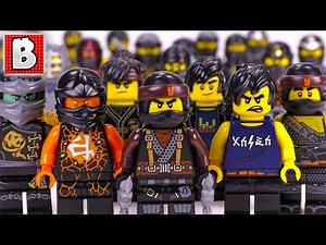 Every LEGO Cole Minifigure EVER MADE!!! | Ninjago 2018 Collection Update