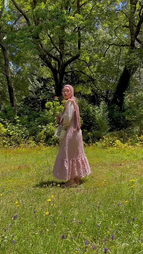 Exploring Nature in a Beautiful Sundress