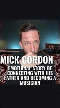MICK GORDON On His Origin Story of Becoming a Musician #mickgordon #music #doom