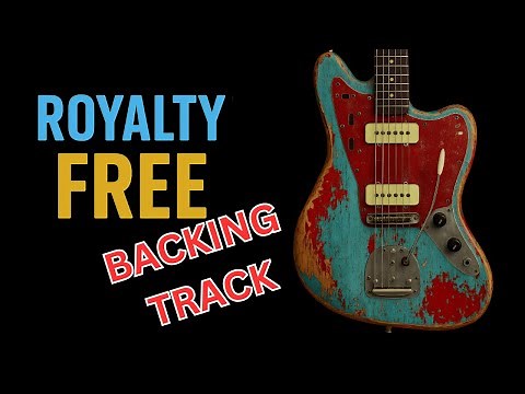 Free Rock Blues Guitar Backing Track – No Copyright – Commercial Use Allowed