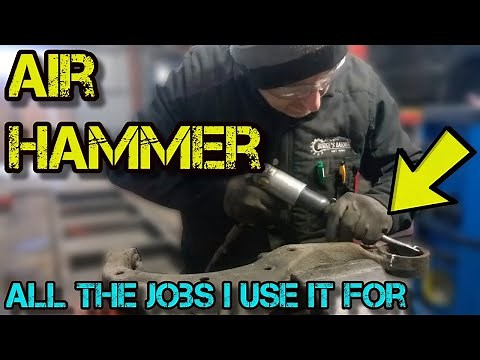 Stuck Bolts, Bushes or Nuts?? Air Hammer To The Rescue 🔨