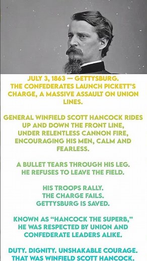 Winfield Scott Hancock: “Hancock the Superb”