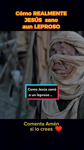 Jesús sana a un leproso - Milagros de la Biblia