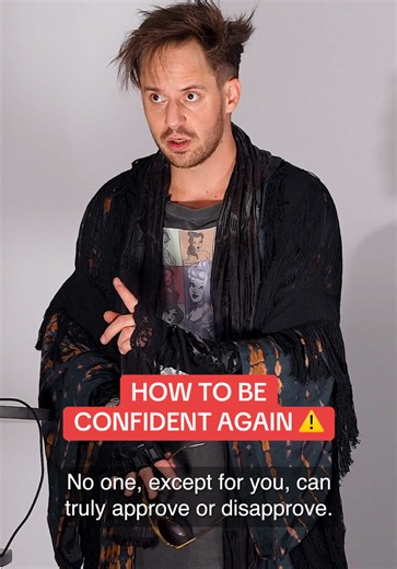 DON’T let approval or disapproval affect your confidence! ⚠️⁣ #julienblanc #julienhimself #selfworth #selfesteem #selfconfidence