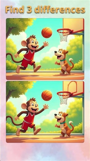 Find 3 Differences – Spot the Difference Challenge – Part №324 #Shorts #Challenge