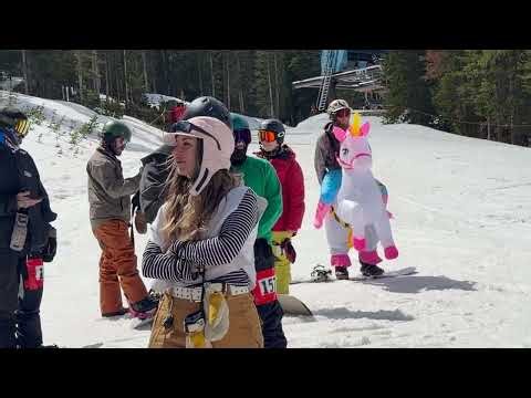 Colorado’s FIRST EVER GRATORI Event! ❄️🏂 Shinobi Showdown Flatground Freestyle Snowboard Competition