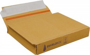 Envelobox - verzendenvelop A5 220x155x30 bruin 450gr - 50 stuks (alternatief... | bol