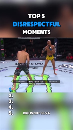 Top 5 Most Disrespectful Moments in UFC and MMA