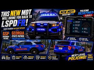 🔥 GTA 5 MODS LSPDFR GSP HIGHWAY PATROL! 🚔 NEW FORD EXPLORER Catches Speeders!