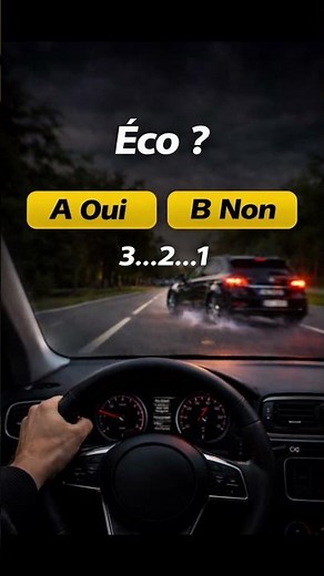 Freinage brutal = éco ? ❌ 3 secondes ⏱️ Code de la Route