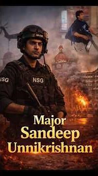 Major Sandeep Unnikrishnan – The Hero of 26/11 | NSG Operation Taj Hotel