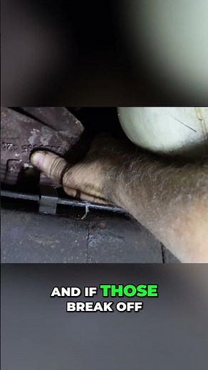 Struggling to Remove a Rusted Heat Shield! | Exhaust Manifold DIY #mechanic #Shorts