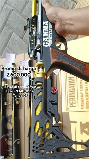 Promo Predator Big Game 5000 psi, GAMMA style predator only Rp. 2,600,000 excluding shipping,