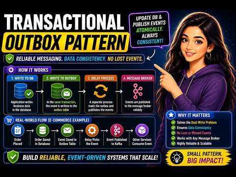 Transactional Outbox Pattern Explained | Reliable Messaging in Microservices