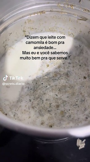 Leite com Camomila: Cuidando da Ansiedade e Bem-Estar