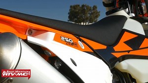 We’re bringing you a review of the 2018 KTM 250 XC-W TPI! Watch it to learn more about the bike! For more videos like this, subscribe to our YouTube channel: http://bit.ly/RMATVMCYouTube #RMATVMC #GetReady | Rocky Mountain ATVMC