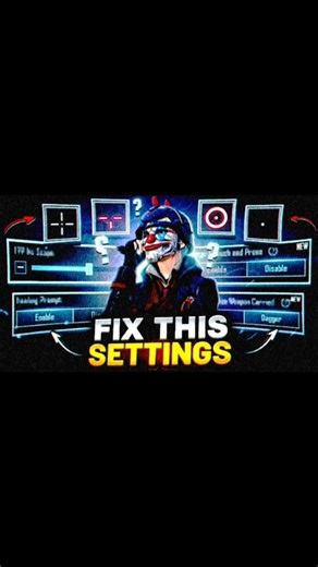 FIX THIS SETTING And New Tips and Tricks 1 #bgmi #shorts