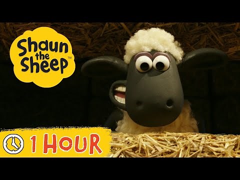 1 HOUR of Laughs with Shaun the Sheep 😂 | Shaun the Sheep & Friends | Cartoons for Kids