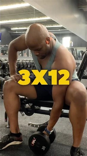 Workout at home | Bicep Isolation Curl 3x12 #workoutroutine #musclebuilding #dumbbell