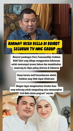 Irish Bella diboikot seluruh TV MNC group #reelsviral #fypviral #viral #everyone #quotes | Rara