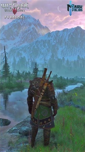 THE WITCHER 3 APRECIAÇÃO DE CENÁRIO - FYRESDAL | Markolios #thewitcher #thewitcher3 #thewitcher4