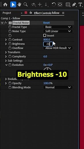 🌌 How to Use Fractal Noise in After Effects (Step-by-Step) 🌌