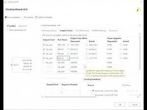 The Vivado Clocking Wizard | Multi Mode Display