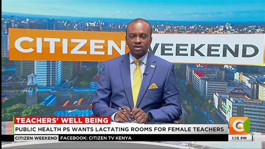 Teachers well-being: Public Health PS wants lactating rooms for female teachers PS Muthoni attended the Kenya Women Teachers Association anniversary #CitizenWeekend | Citizen TV Kenya