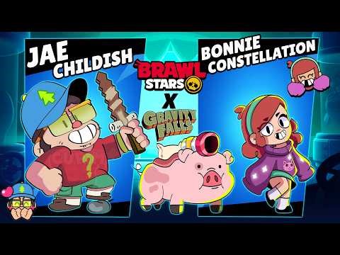 BRAWL STARS X GRAVITY FALLS & More