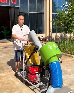 This grain suction machine works wonders! | Art & Painting