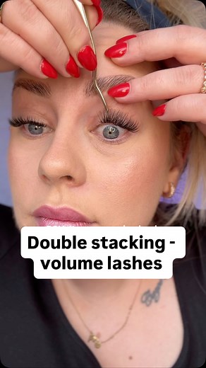 80 reactions · 6 comments | Double stacking for volume lashes  | LashMi | Facebook