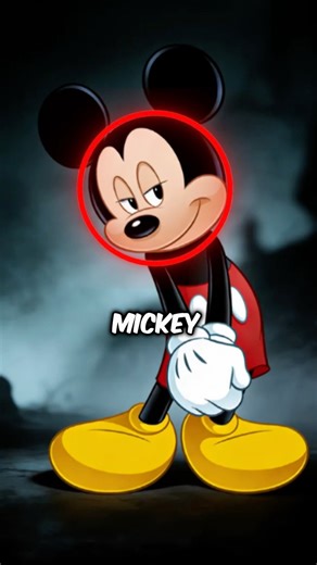 Mickey Mouse might not actually be a mouse…🥶 #shorts