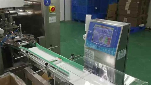 Snack Food Weight Checker Customizable Checkweigher for Food Industry