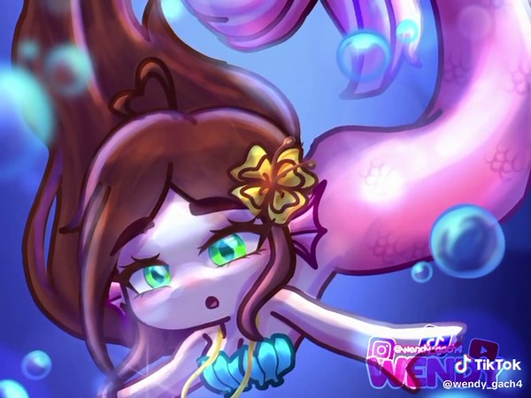 Mermaid Trend Gacha - Wendy Sirena Wuwuu