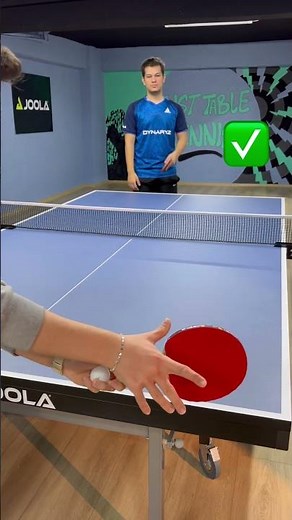 How To Do Basic Ping Pong Serve 😀